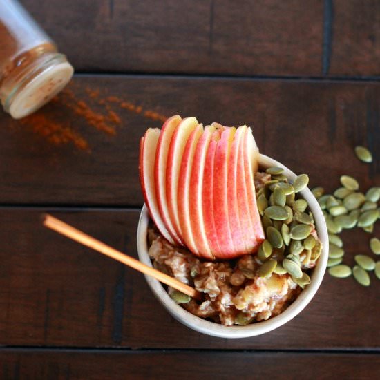 Apple Pie Oatmeal