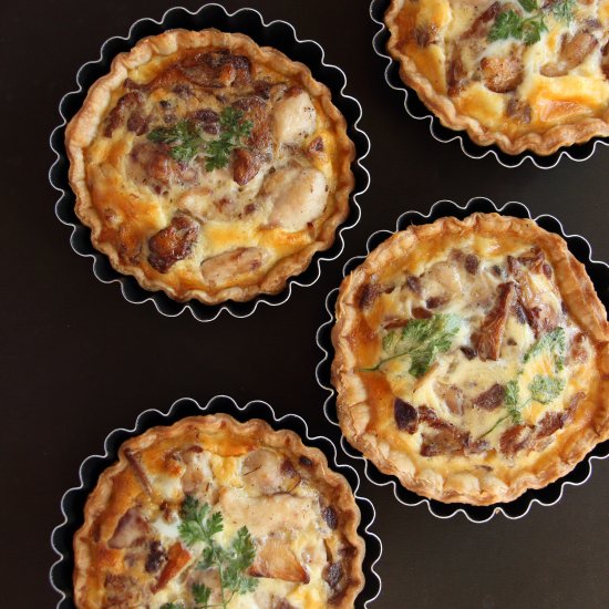 Chicken Tartelettes