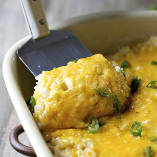 Cheesy Chicken and Rice