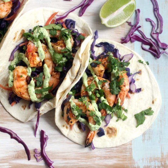 grilled baja shrimp tacos