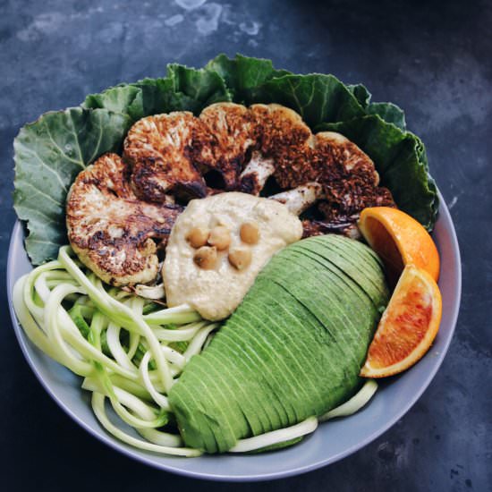 Roasted Cauliflower Bowl