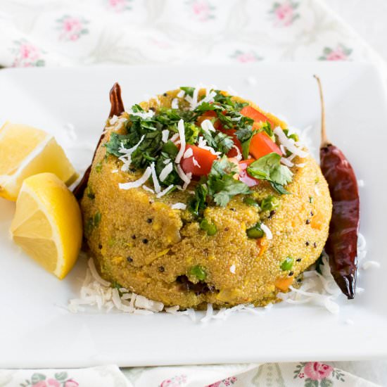 Vegetable Coconut Amaranth Pilaf