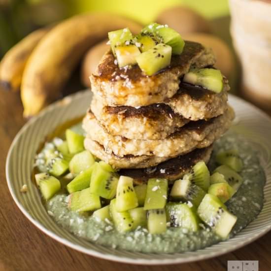 Millet Coconut Pancakes