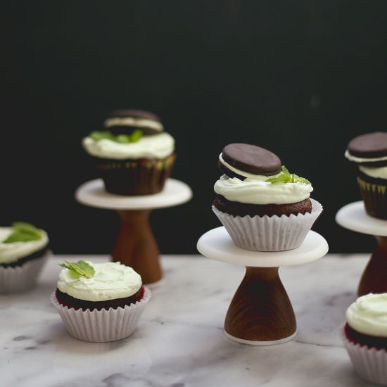 Thin Mint Cupcakes