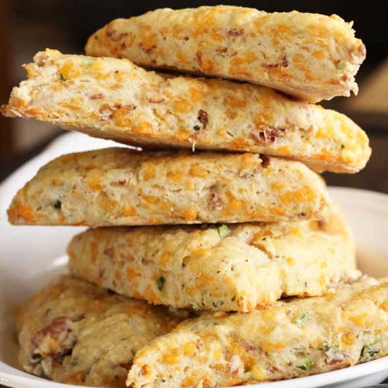 Bacon Cheddar Jalapeno Scones