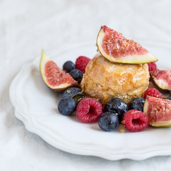 Cinnamon Baked Ricotta