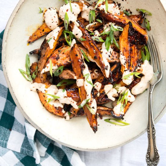 Sweet Potato w/ Chile-Lime Yogurt