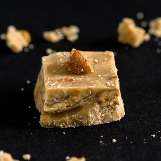 Butter Pecan Brandy Fudge