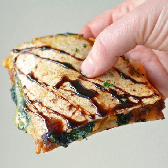 Sweet Potato Gouda Quesadillas