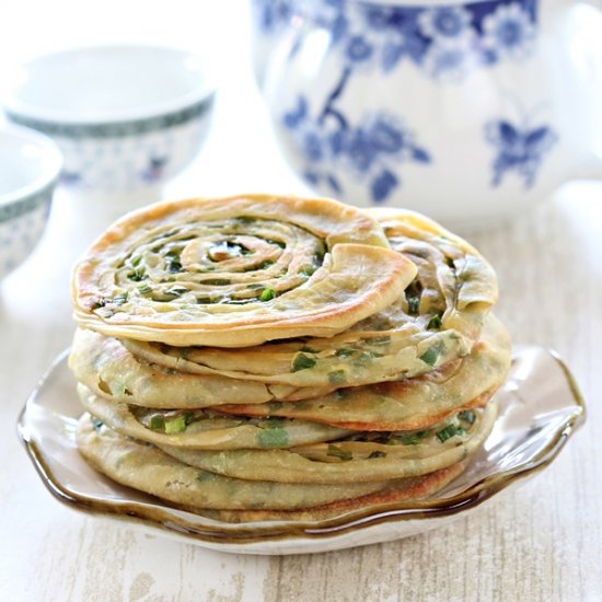 Spring Onion Pancake