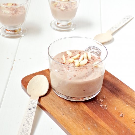 Light Quark Mousse with Chocolate