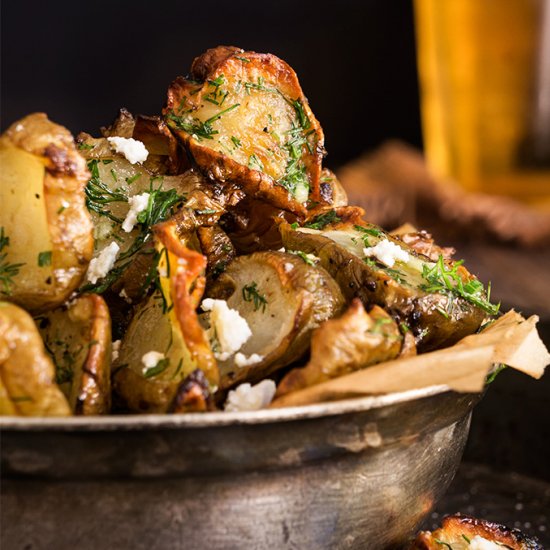 Roasted Jerusalem Artichokes