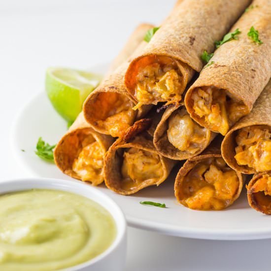 Cheesy Chicken Taquitos