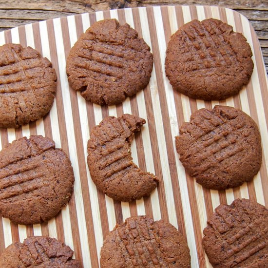 Vegan Five Spice Molasses Cookies