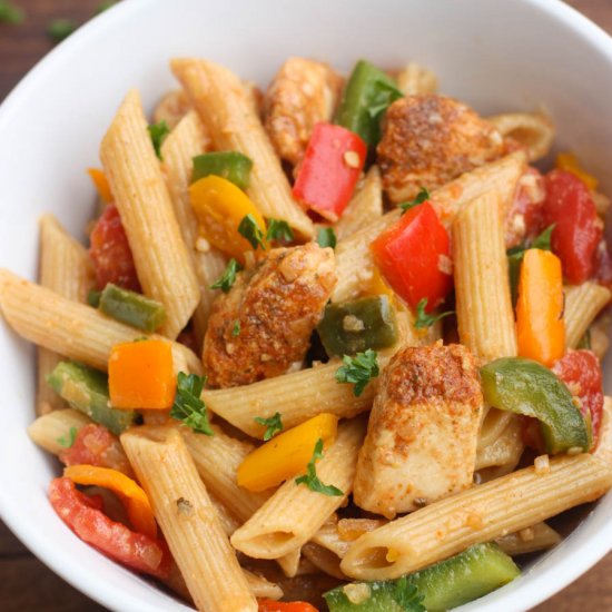 Chicken Fajita Pasta