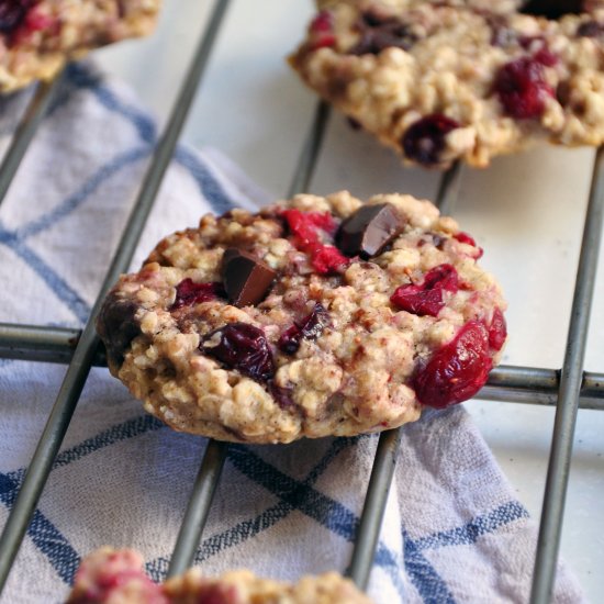 Cranberry and Dark Chocolate Cookie