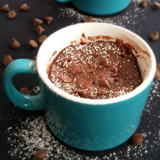 1 minute Chocolate Mug Cake