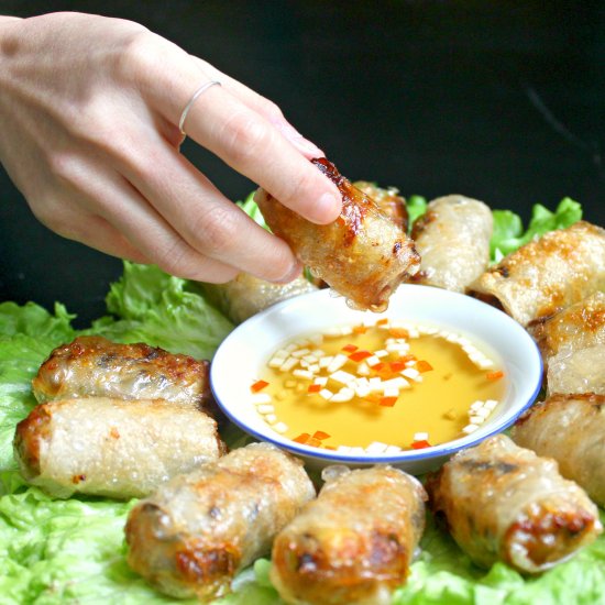 Vietnamese fried spring rolls