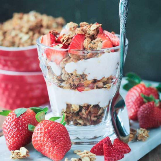 Oil-Free Coconut Chia Granola