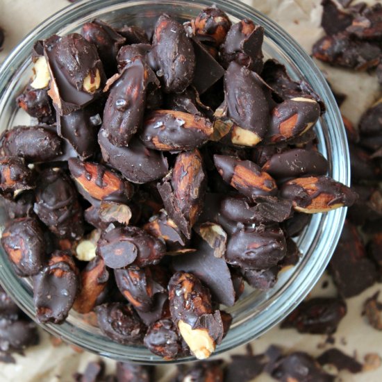 Dark Chocolate Sea Salt Almonds