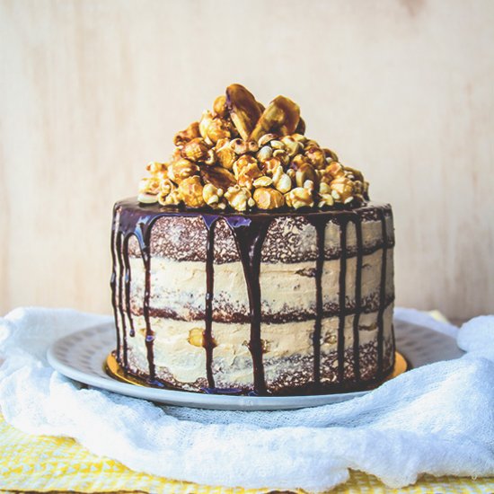 Salted Palm Sugar Banana Layer Cake