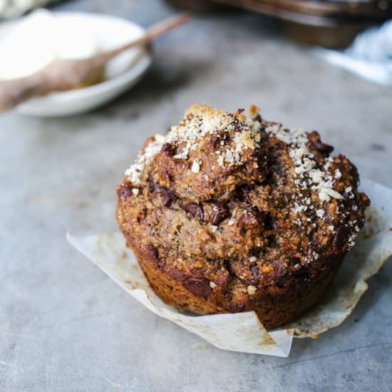 Buckwheat Banana Muffins