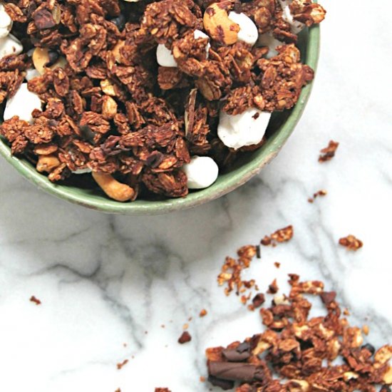 Hot Chocolate Granola