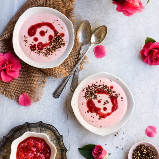 Strawberries & Cream Breakfast Bowl