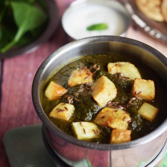 Aloo Palak