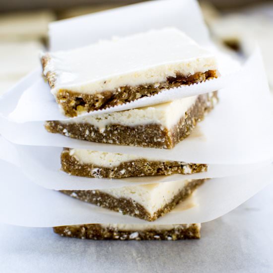 Raw Lemon Squares