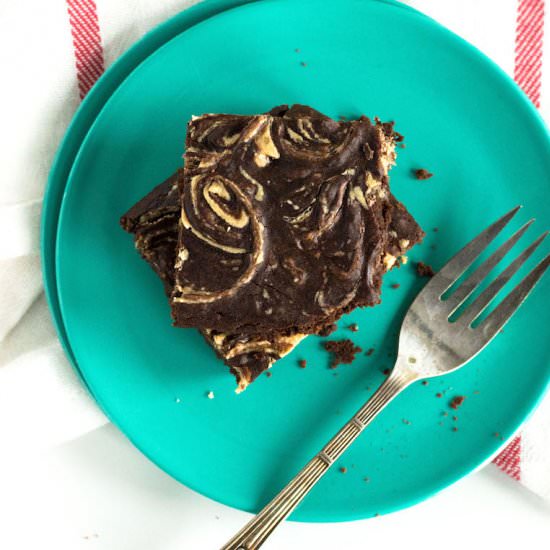 Peanut Butter Black Bean Brownies