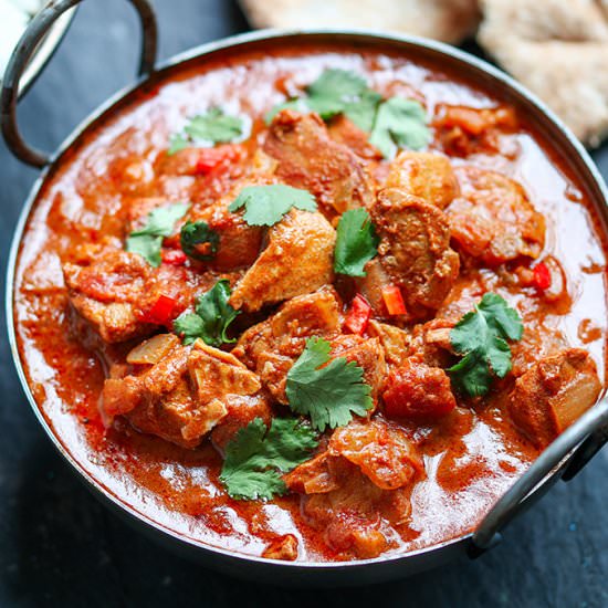 Crockpot Spicy Chicken Curry