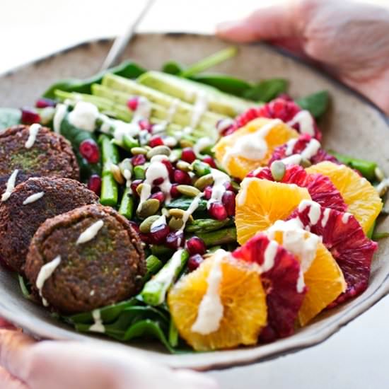 Falafel Veggie Bowls