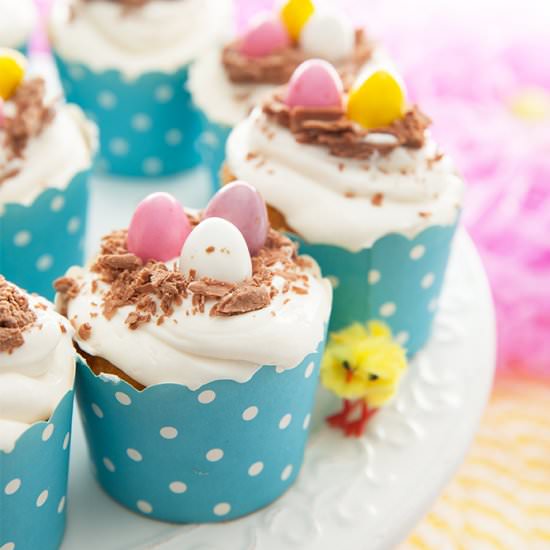 Easter Egg Cupcakes