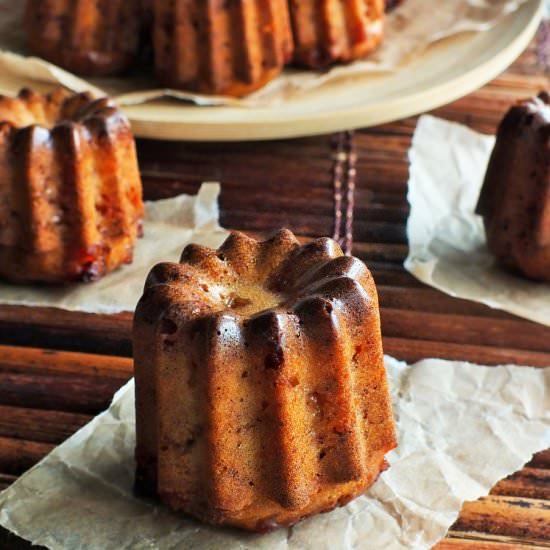 Guava Cheese Canelés