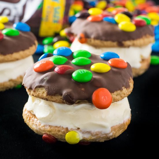 Ice Cream Cookie Sandwiches