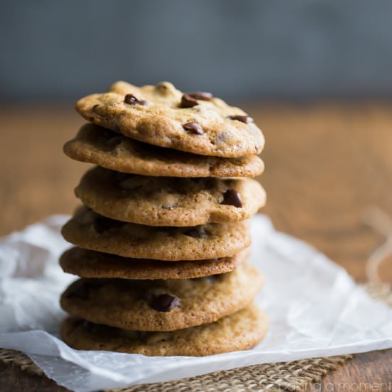 Thin & Crispy Chocolate Chip Cookie