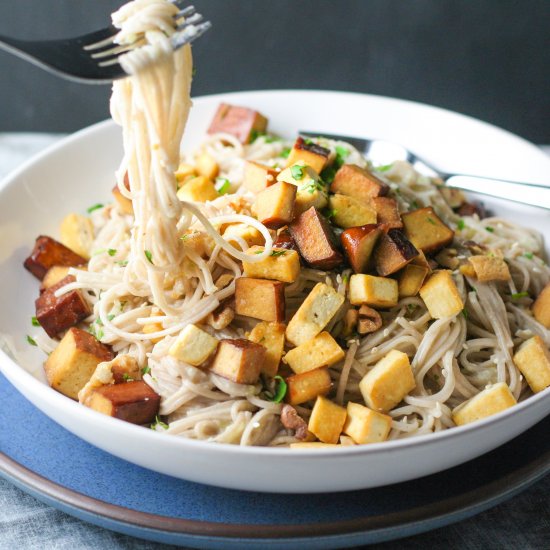 Ginger Lemon Soba Noodles