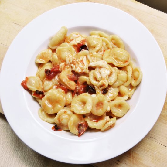 Orecchiette with Roasted Tomatoes