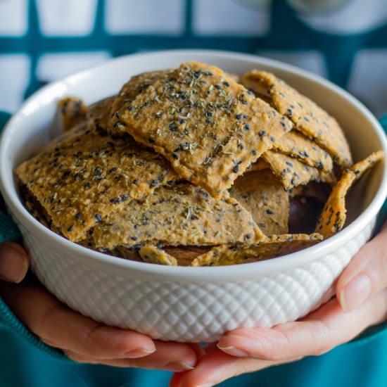 Sesame Crackers