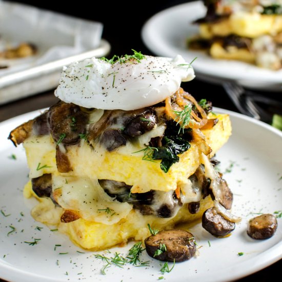 Vegetarian Polenta Stacks