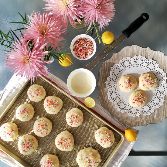 Sour Cream Lemon Cookies