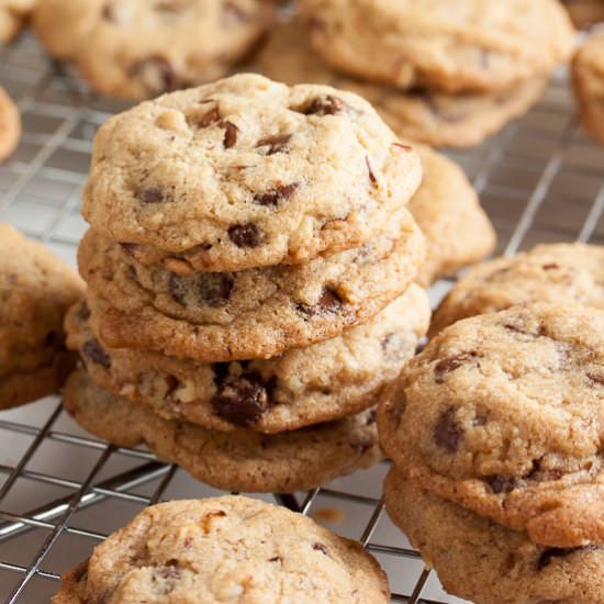 Nutty Chocolate Chip Cookies