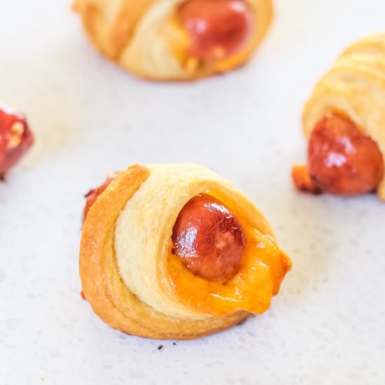 Cheesy Pigs in Blankets