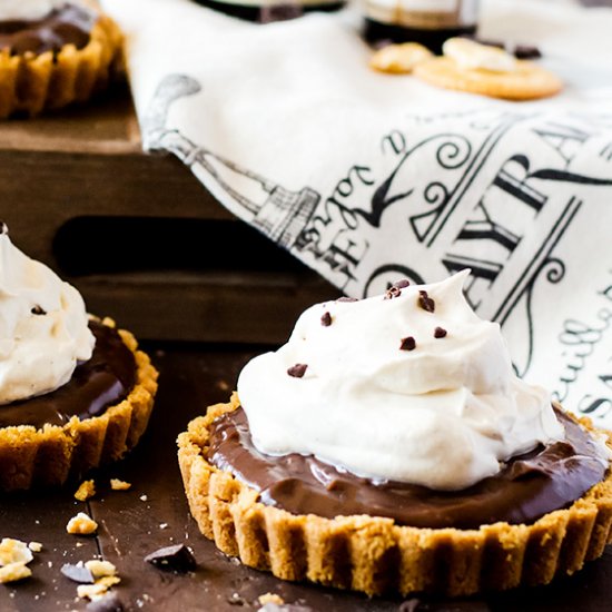 Chocolate Pudding Tarts