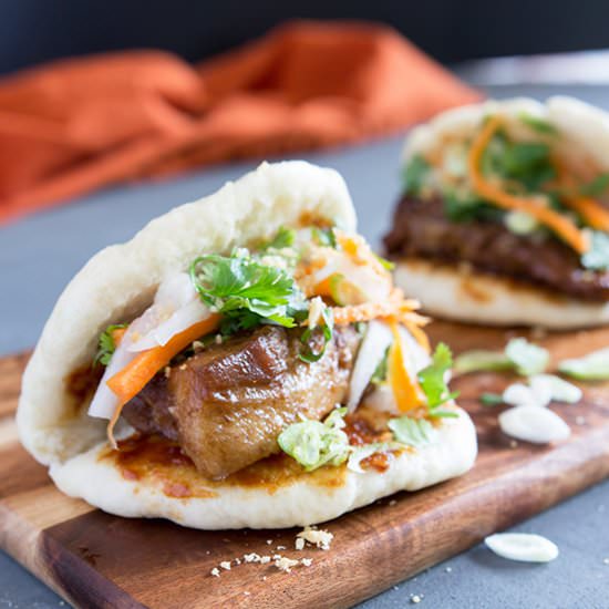 Sichuan Pork Belly Buns