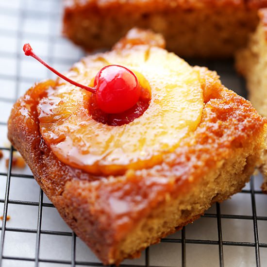 Pineapple Upside Down Yogurt Cake