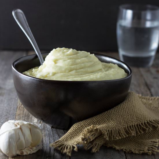 Roasted Garlic Potato Puree