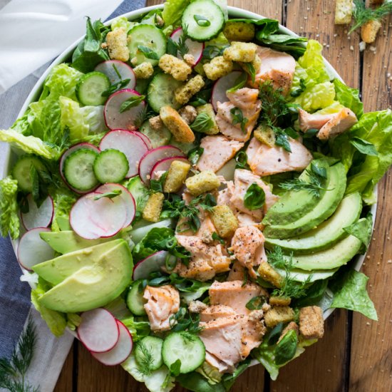 Salmon Avocado Salad