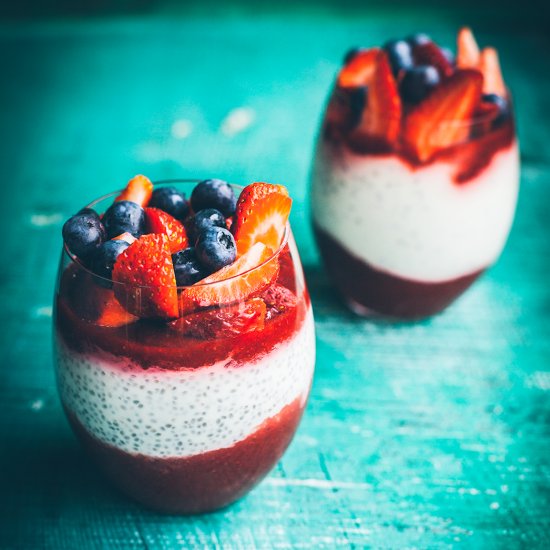 Strawberry Chia Pudding